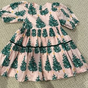 Pink Chicken Christmas Dress size 5
